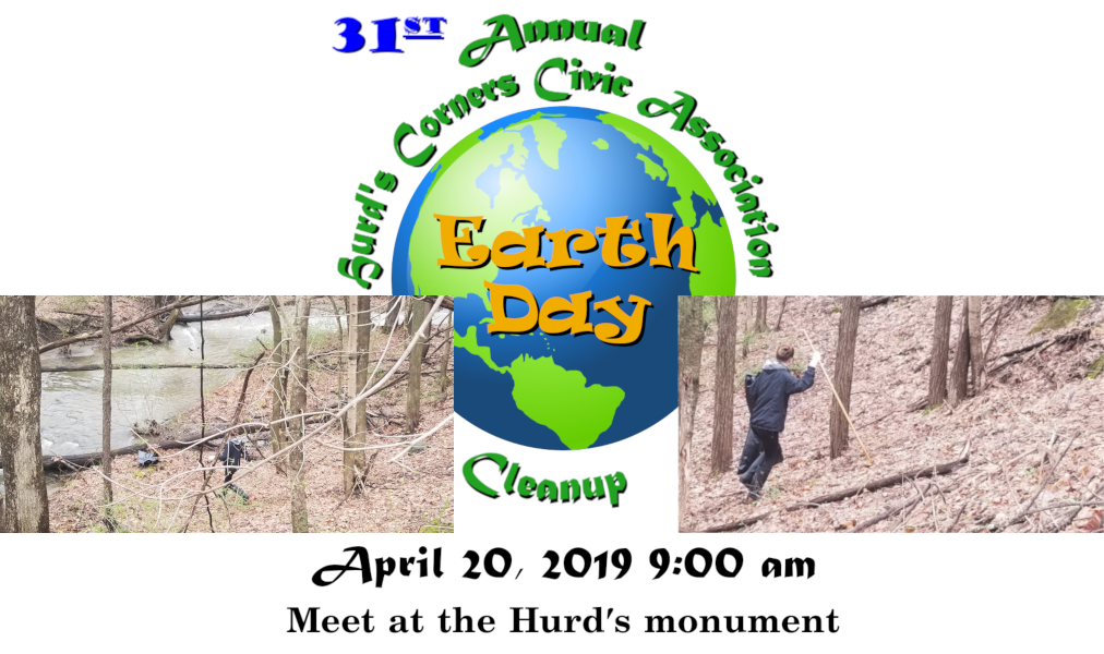 31st Annual Hurd’s Corner Civic Association Earth Day Cleanup